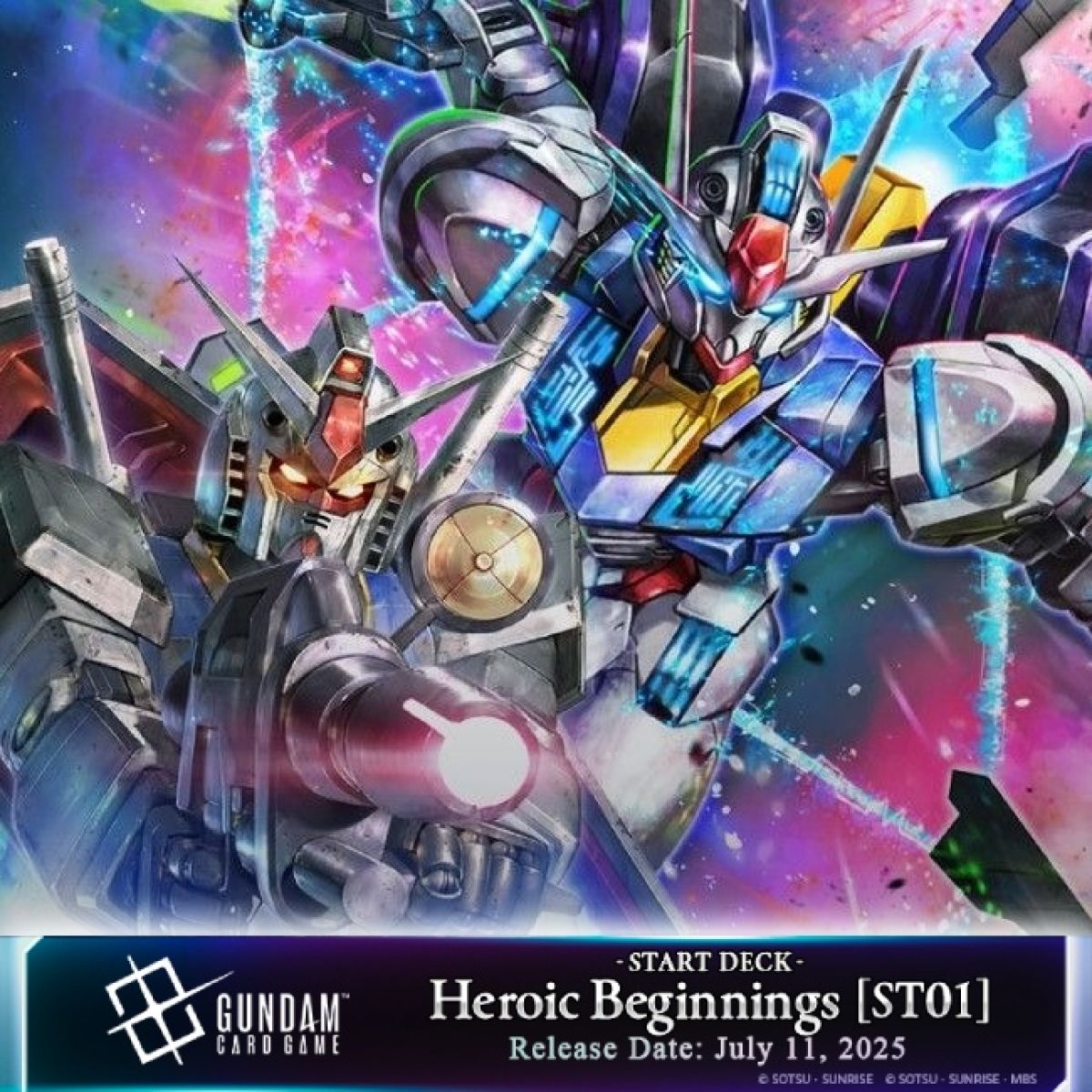 Gundam Card Game: Starter Deck Display – Heroic Beginnings [ST01] - Warhaus