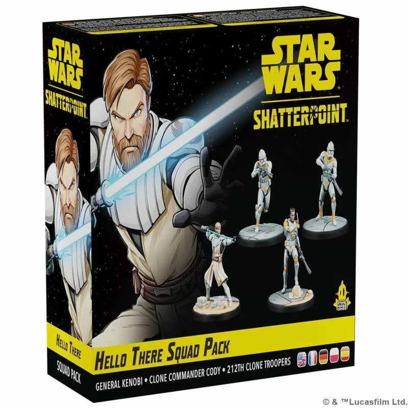 Star Wars: Shatterpoint – Hello There General Obi-Wan Kenobi Squad Pack - Warhaus