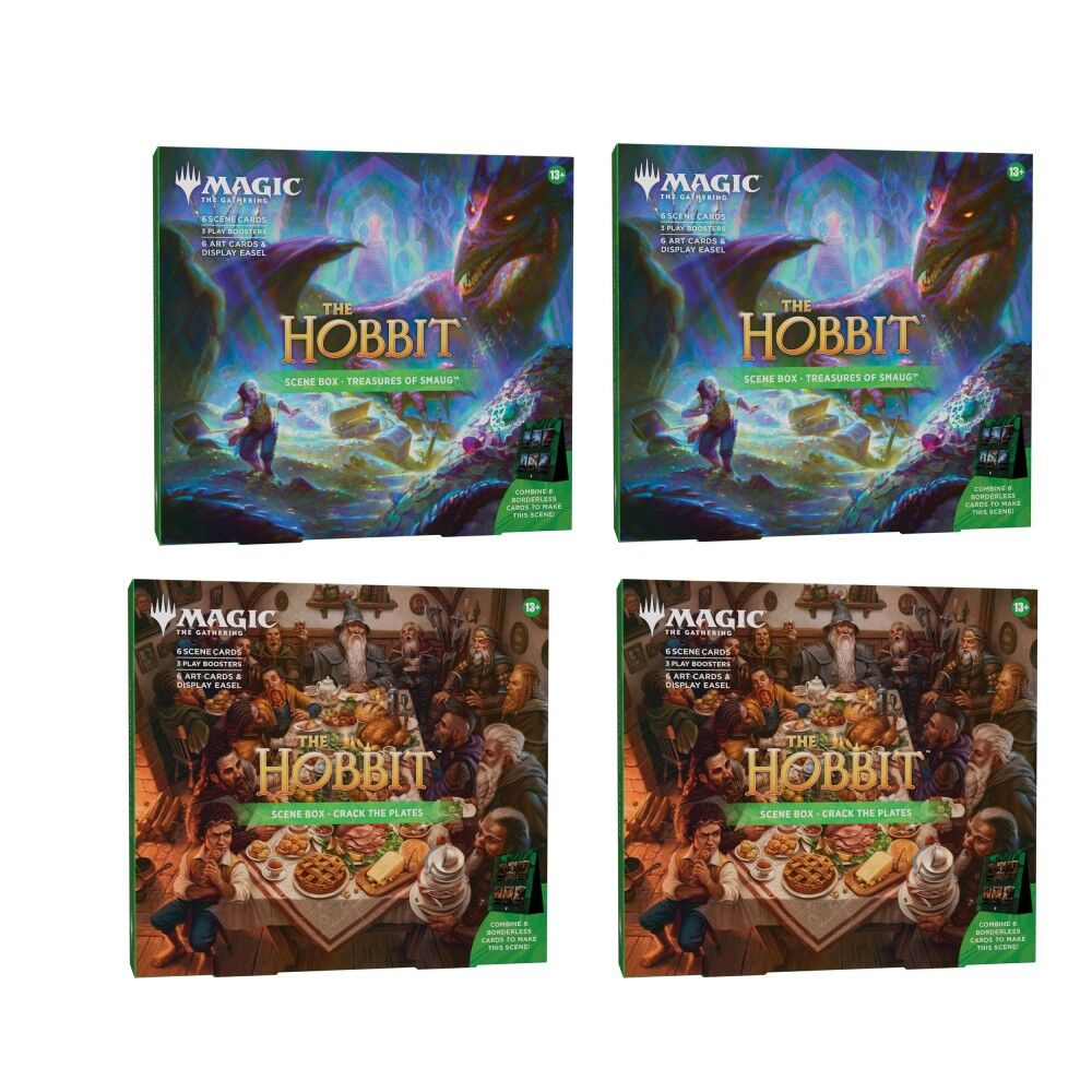 Magic the Gathering: The Hobbit Scene Box (4 Scene Boxes Per Display)
