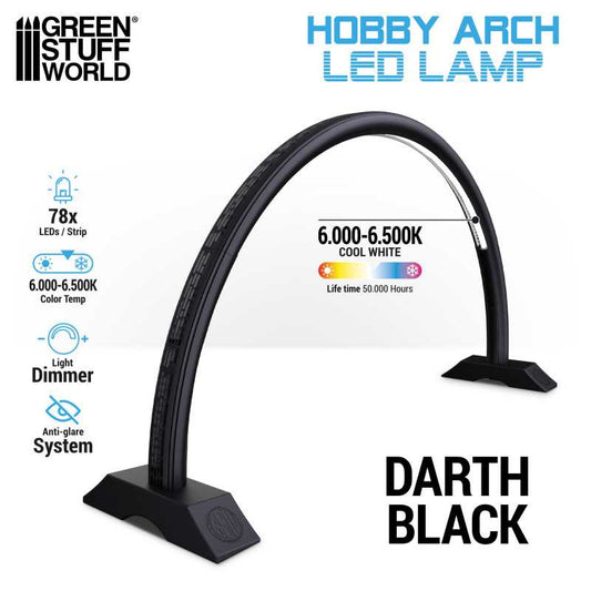 Green Stuff World: Hobby Arch LED Lamp - Darth Black