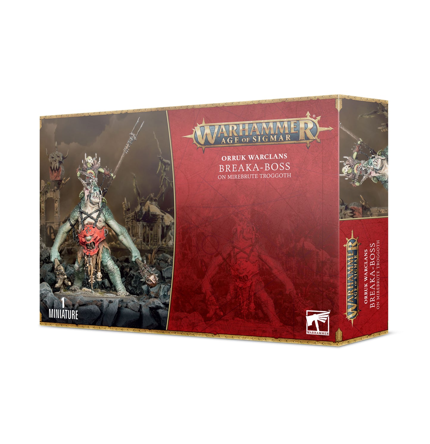Orruk Warclans: Breaka-Boss on Troggoth