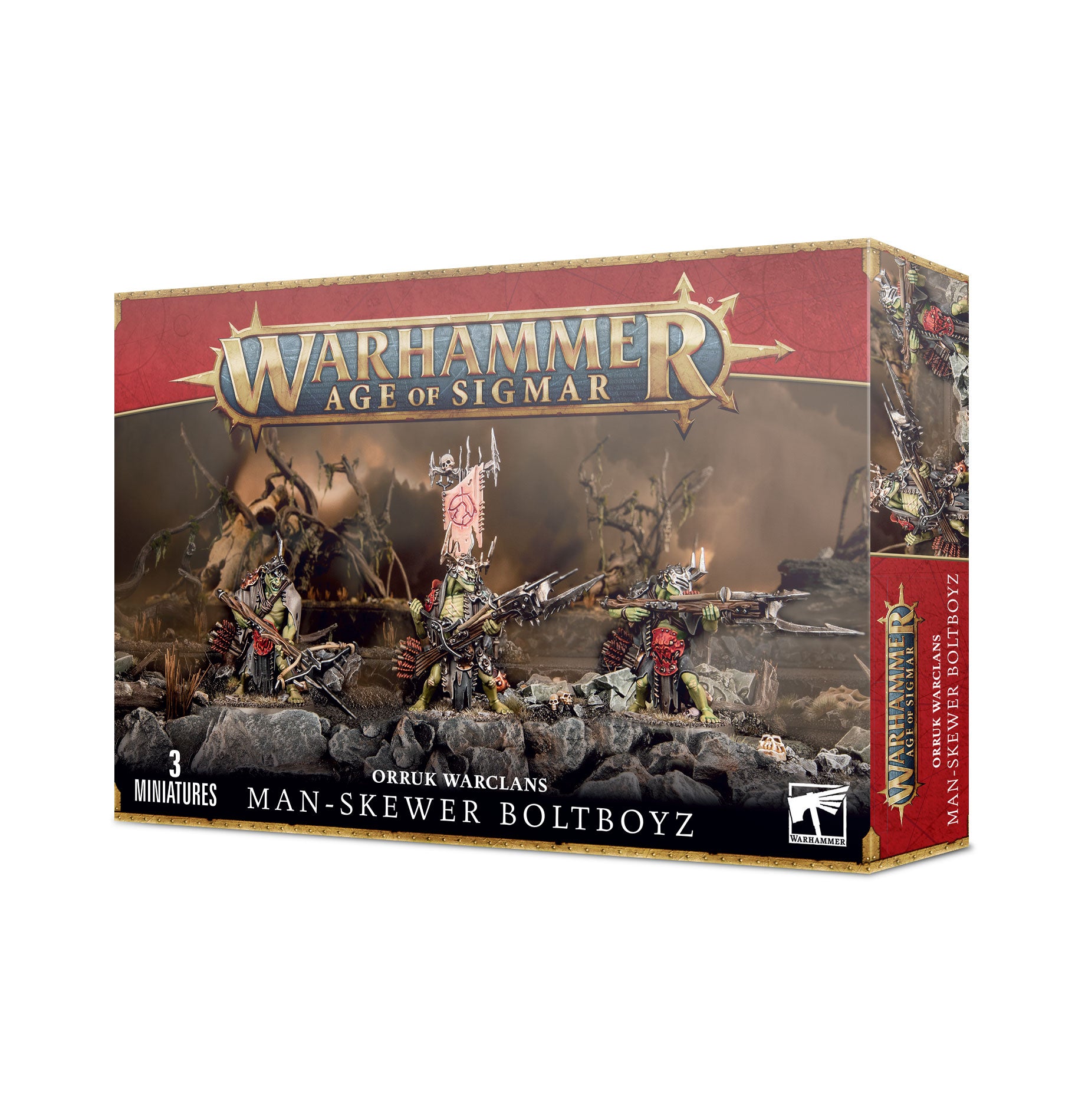 Orruk Warclans: Man-Skewer Boltboyz - Warhaus