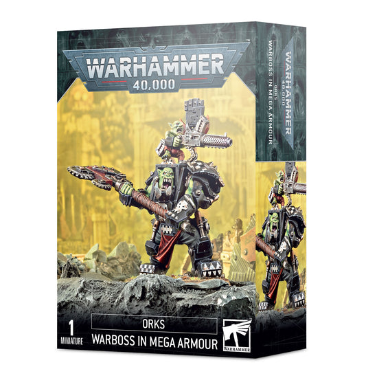 Orks: Warboss in Mega Armour - Warhaus