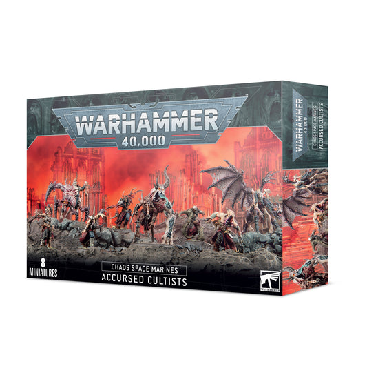 Chaos Space Marines: Accursed Cultists - Warhaus