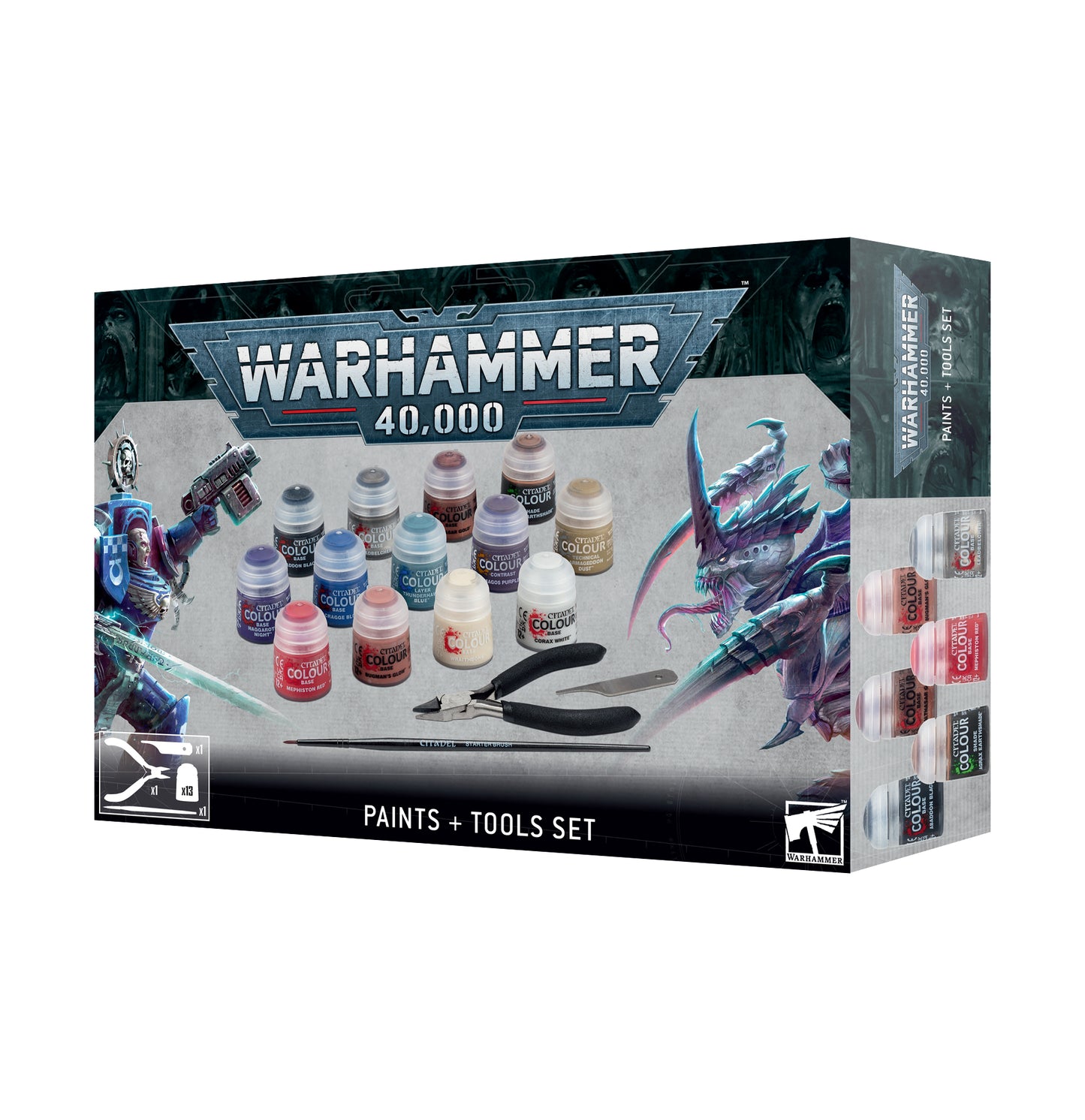 Warhammer 40k Paints + Tools - Warhaus