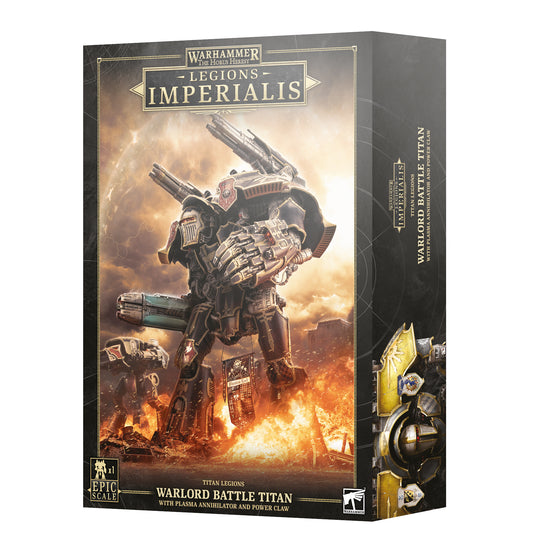 Legions Imperialis: Warlord With Plasma Annihilator