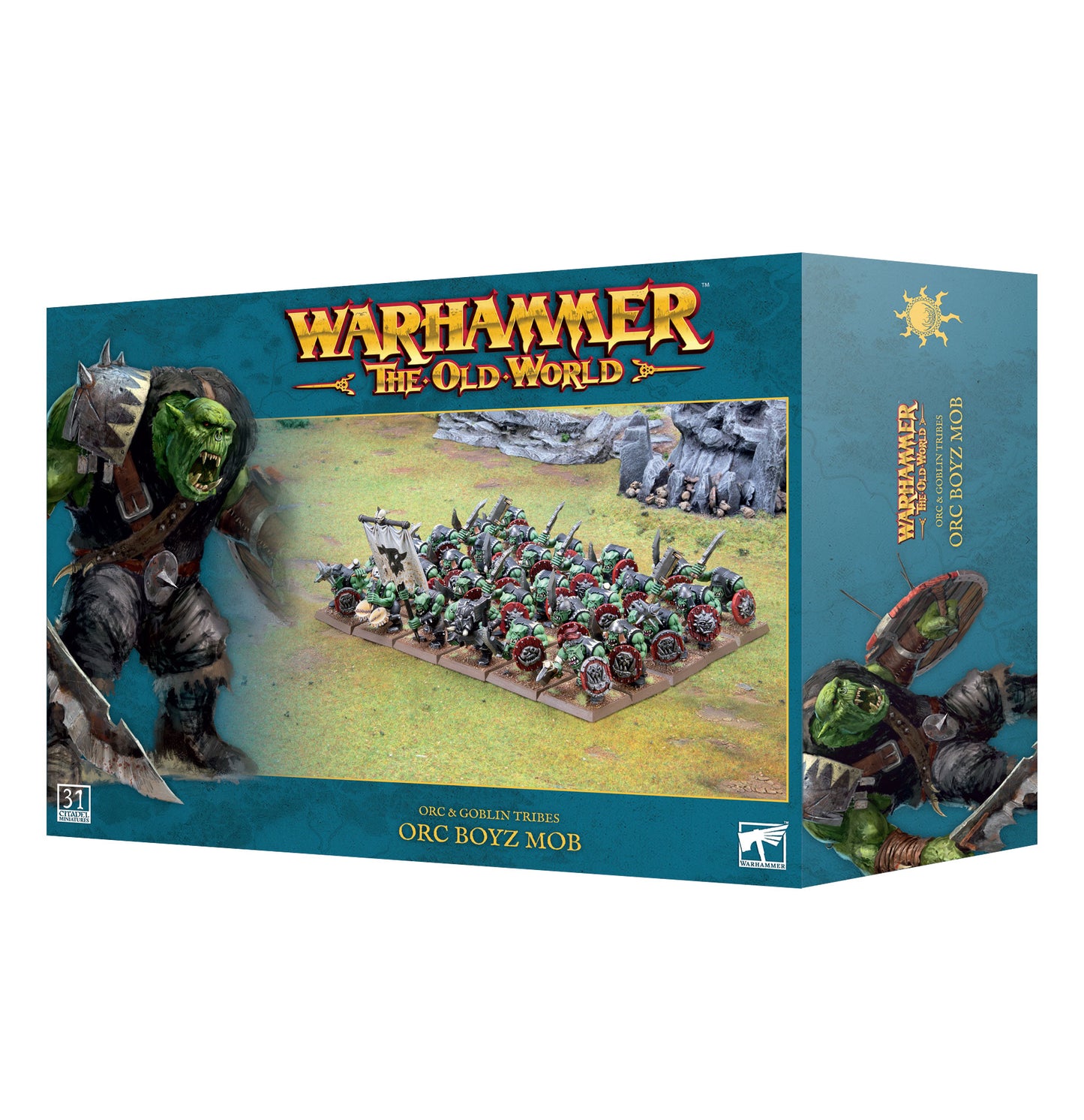 Orc & Goblin Tribes: Orc Boyz Mob - Warhaus