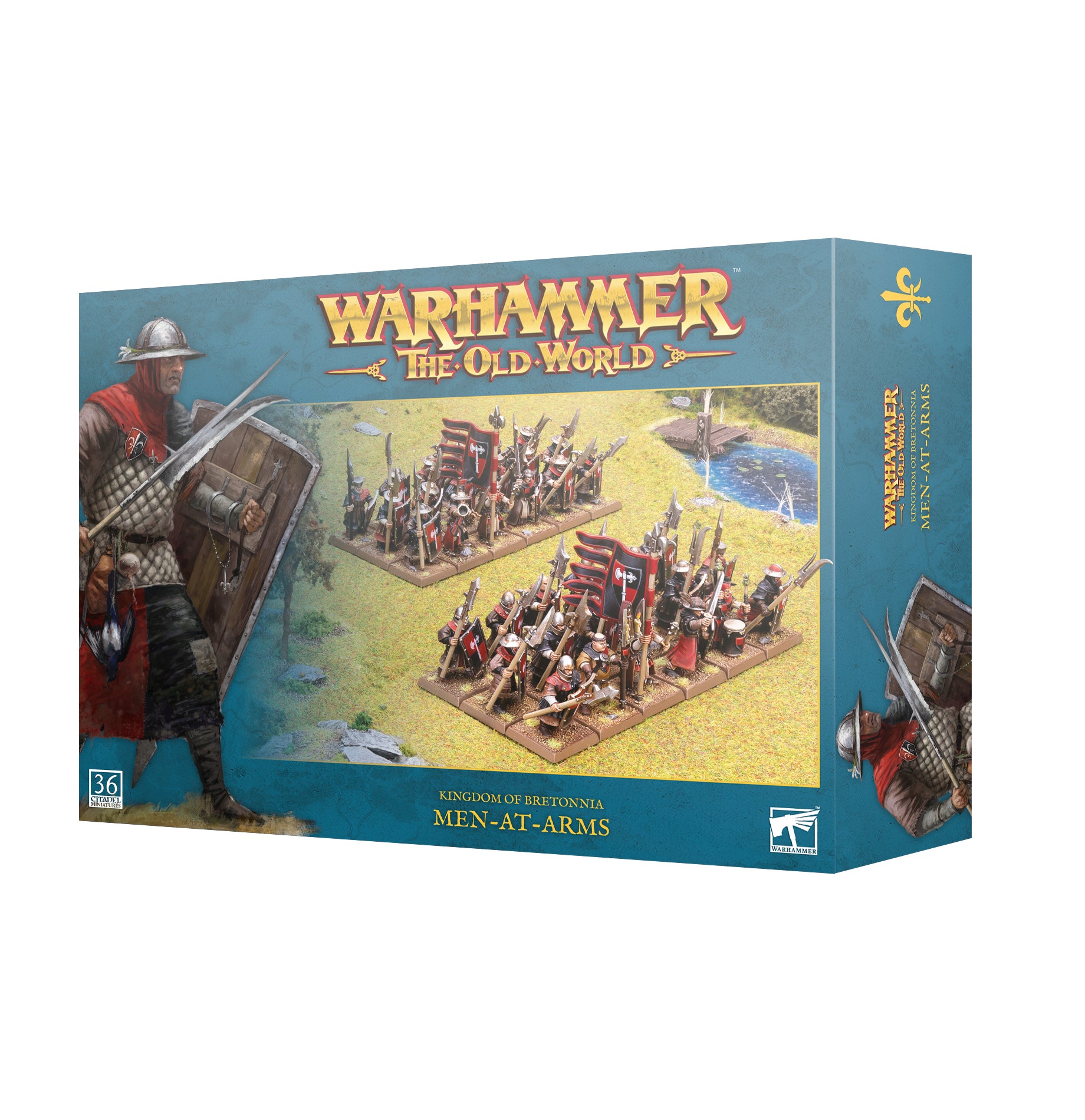 Kingdom of Bretonnia: Men-At-Arms - Warhaus