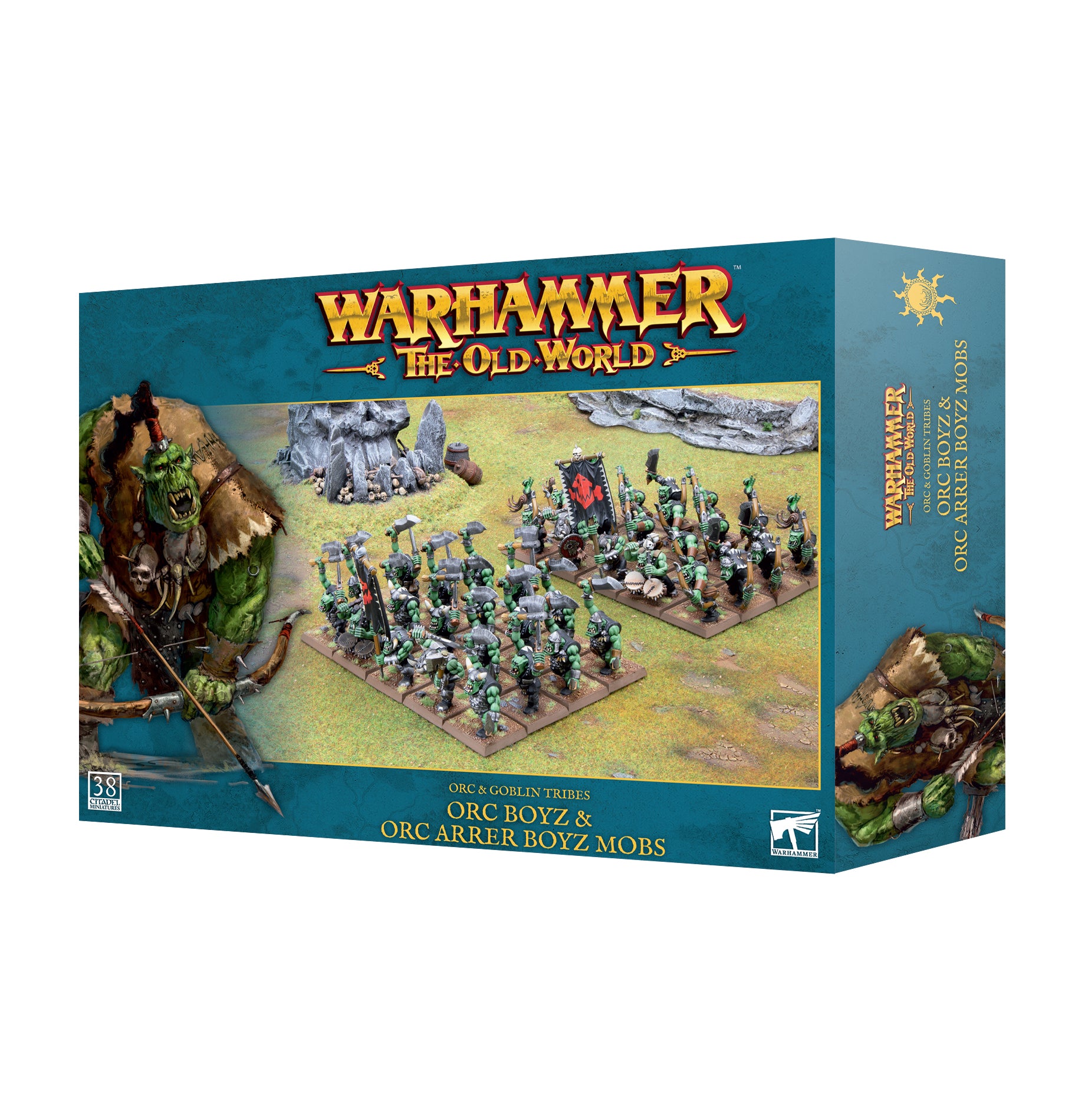 Orc & Goblin Tribes: Orc Arrer Boyz Mobs - Warhaus