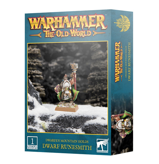 Dwarfen Mountain Holds: Dwarf Runesmith - Warhaus