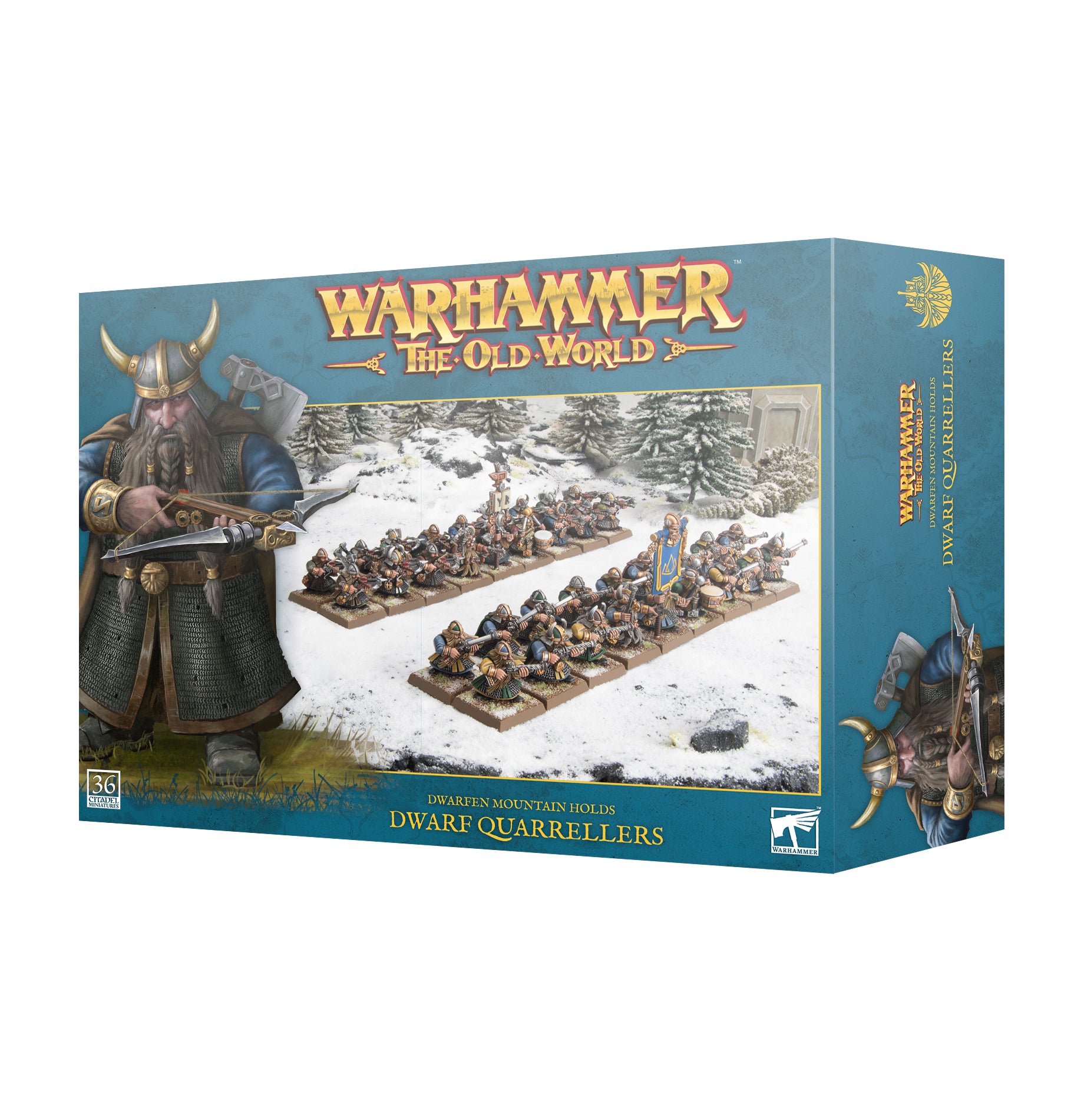 Dwarfen Mountain Holds: Dwarf Quarrellers - Warhaus