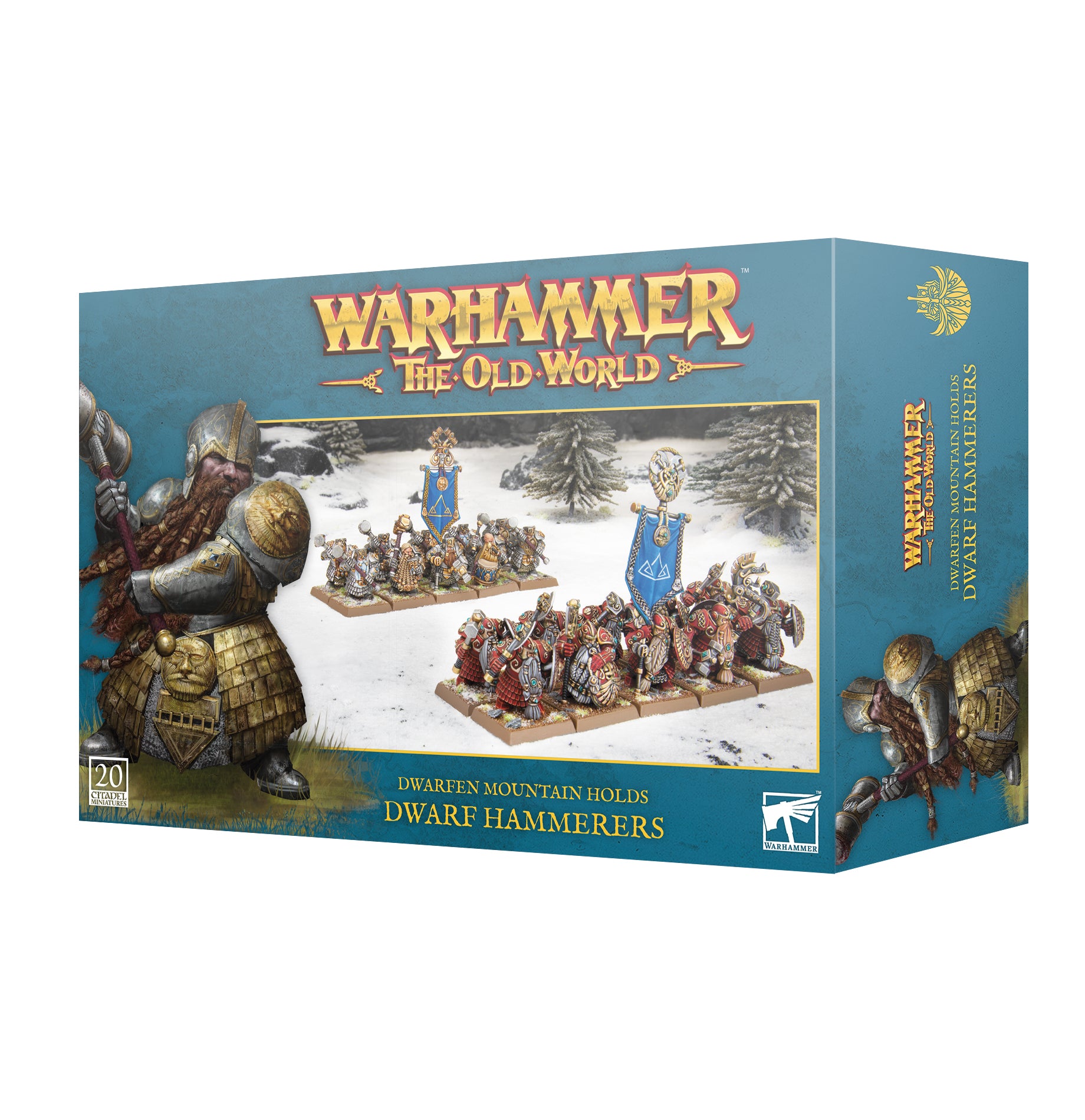 Dwarfen Mountain Holds: Dwarf Hammerers - Warhaus