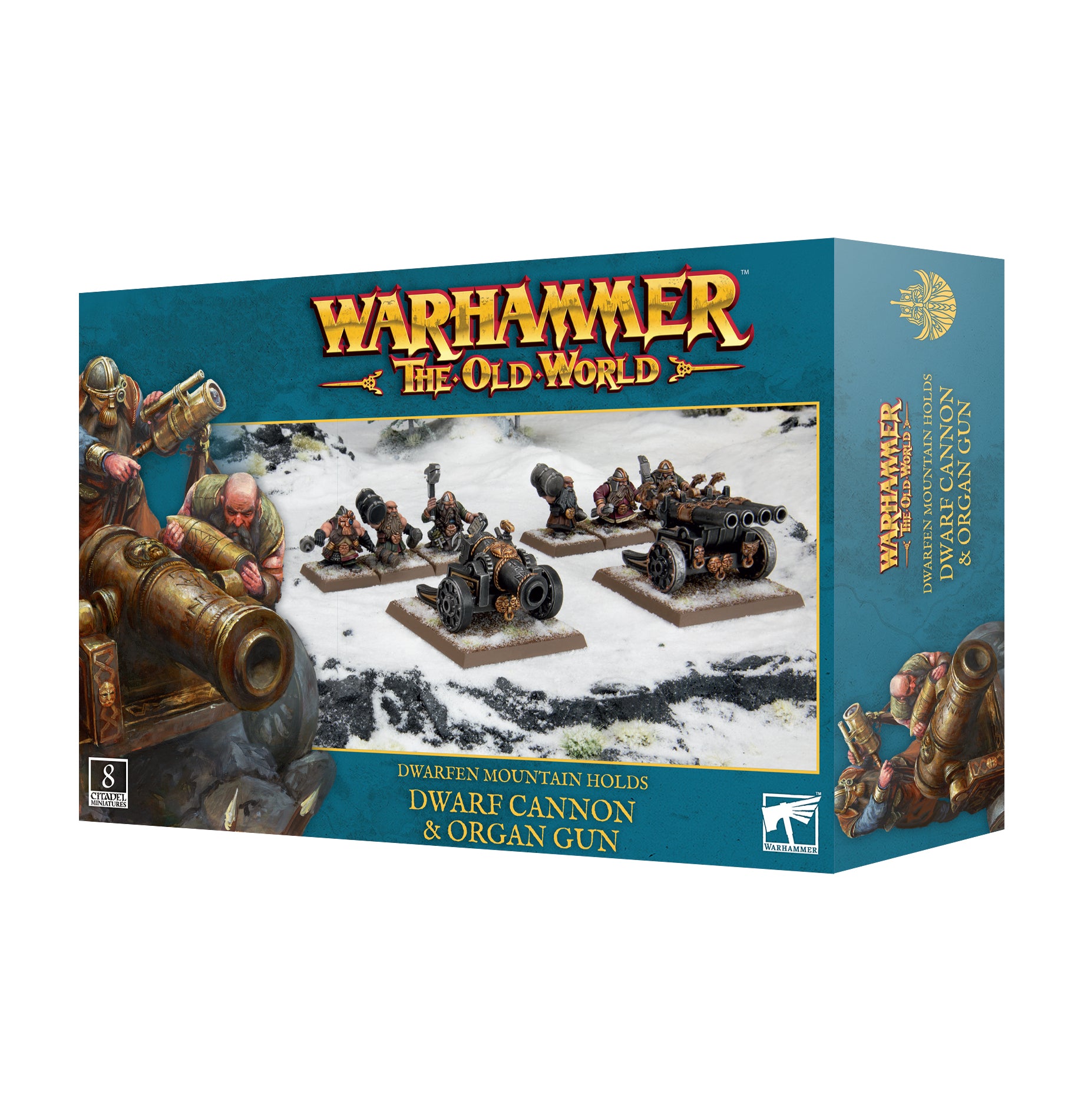 Dwarfen Mountain Holds: Dwarf Cannon & Organ Gun - Warhaus