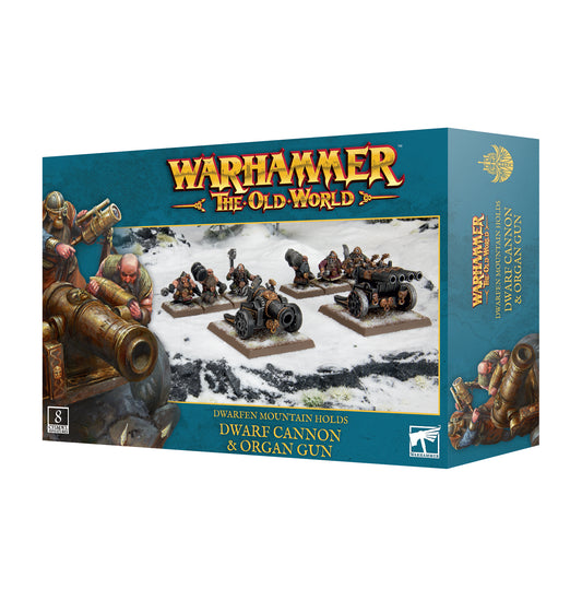 Dwarfen Mountain Holds: Dwarf Cannon & Organ Gun - Warhaus