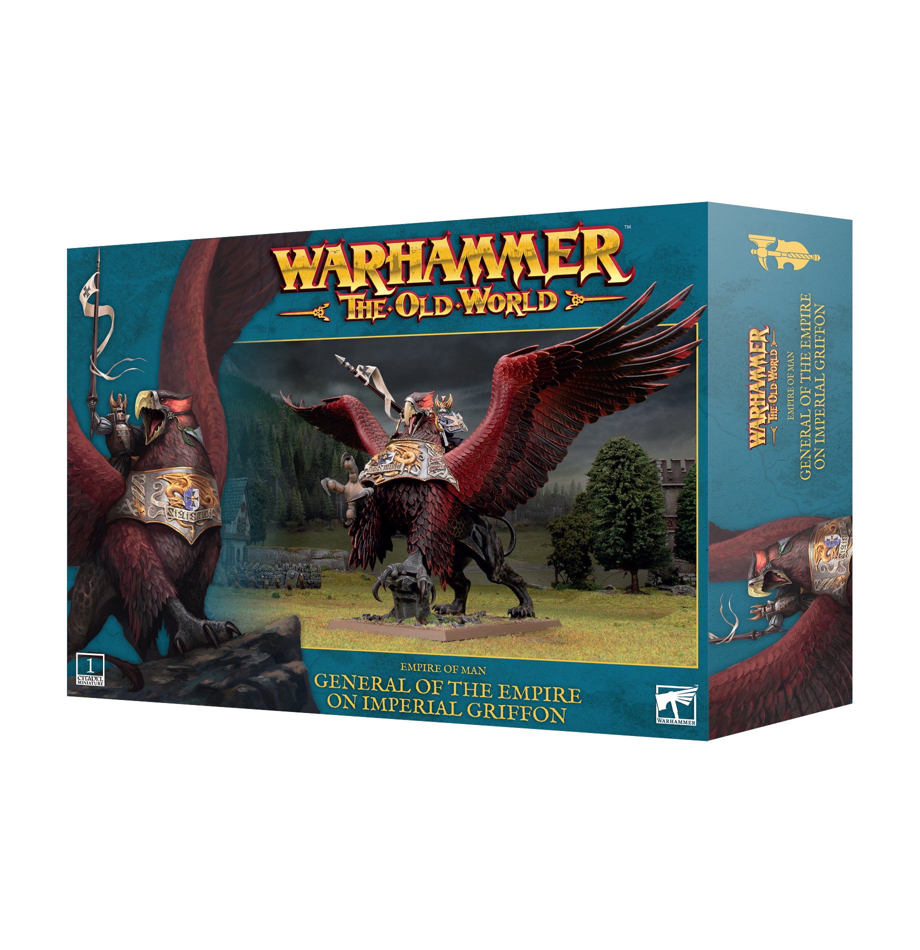 Empire of Man: General of the Empire on Imperial Griffon - Warhaus