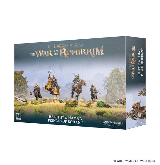 Middle Earth Strategy Battle Game: Haleth & Hama Princes of Rohan