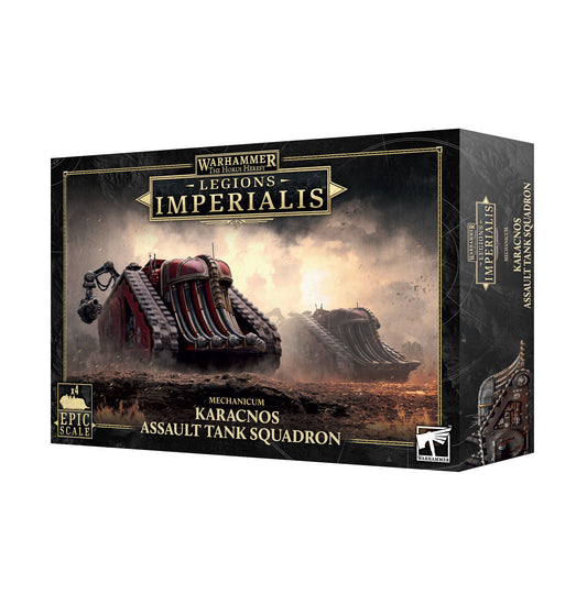 Legions Imperialis: Mechanicum Karacnos Assault Tank Suadron