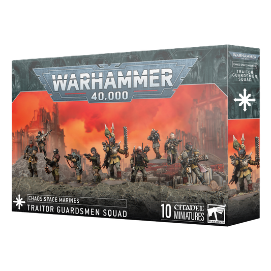 Chaos Space Marines: Traitor Guardsmen Squad