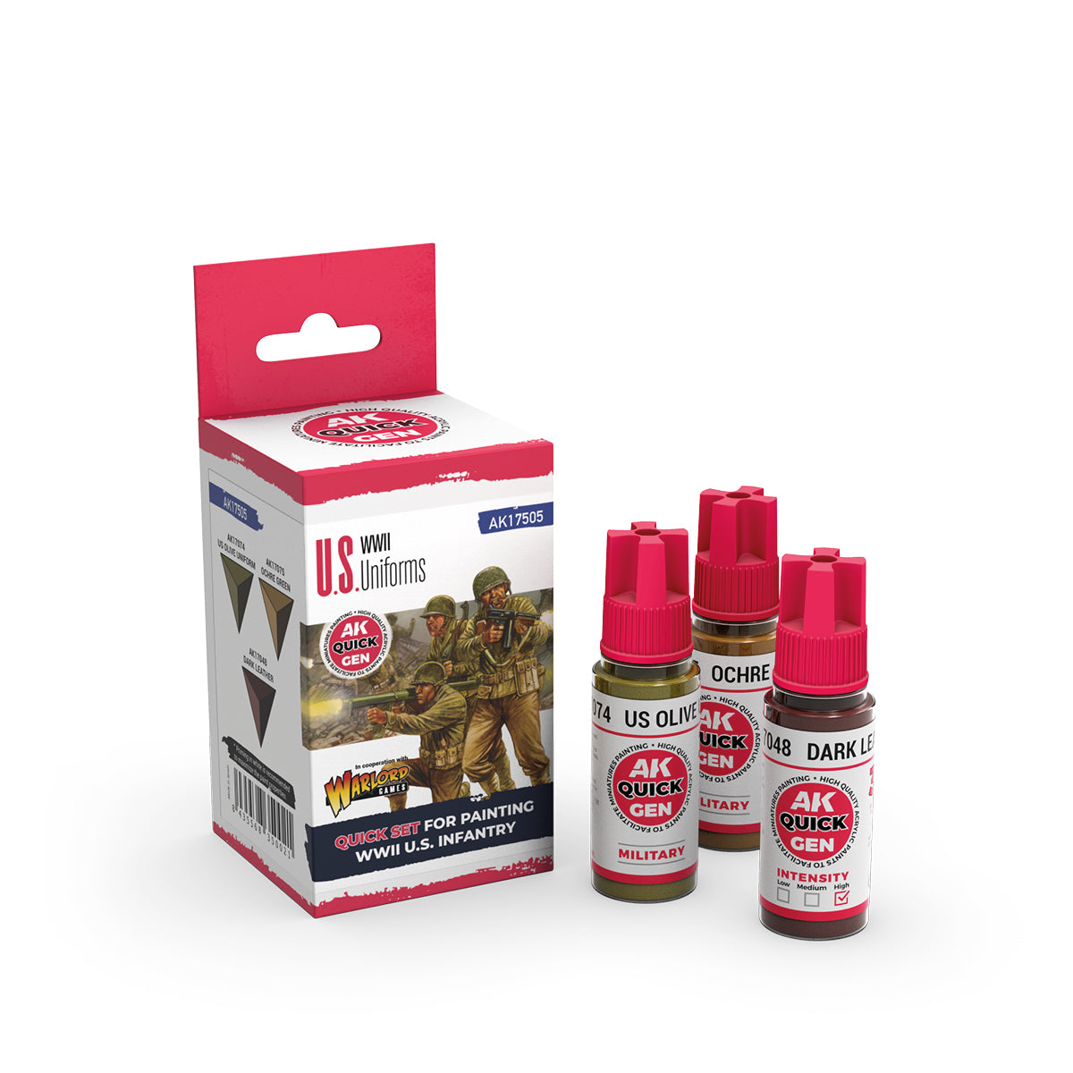 AK-Interactive: Quick Gen Paints - Us Uniforms