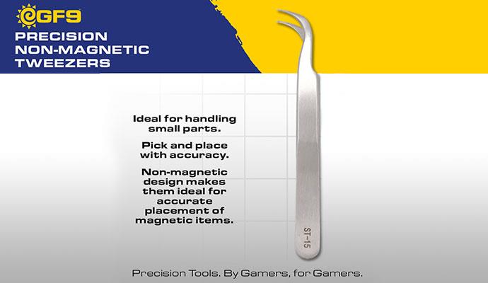 Gale Force 9: Precision Non-Magnetic Tweezers