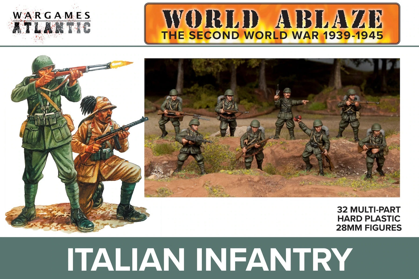 Wargames Atlantic: World Ablaze - Italian Infantry
