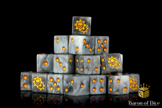 Baron of Dice: Golden Cog (Round)