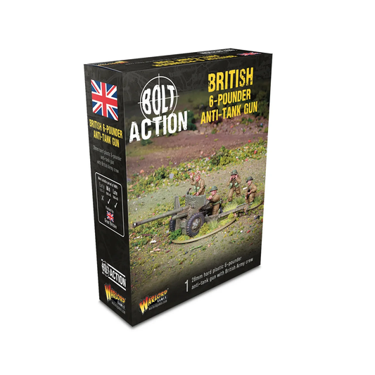 Bolt Action: British 6-Pounder Anti-Tank Gun