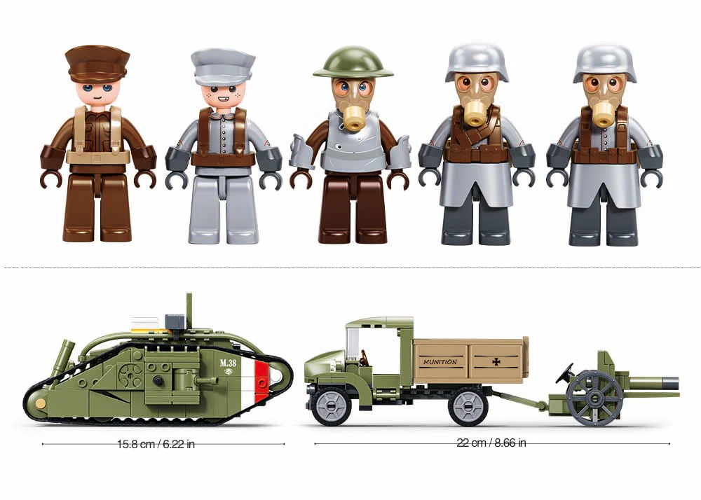 Sluban: Army WWI Mark V Tank Offensive