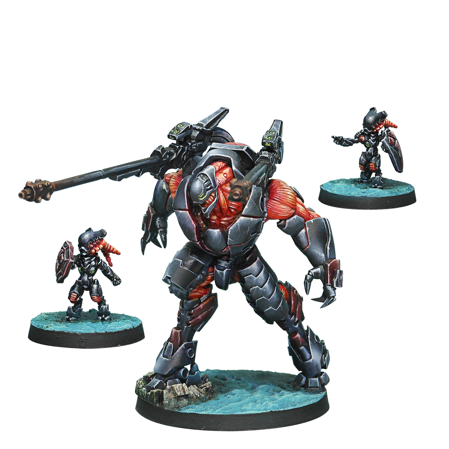 Infinity: Combined Army - Combined Army Overdron Batroids TAG Pack