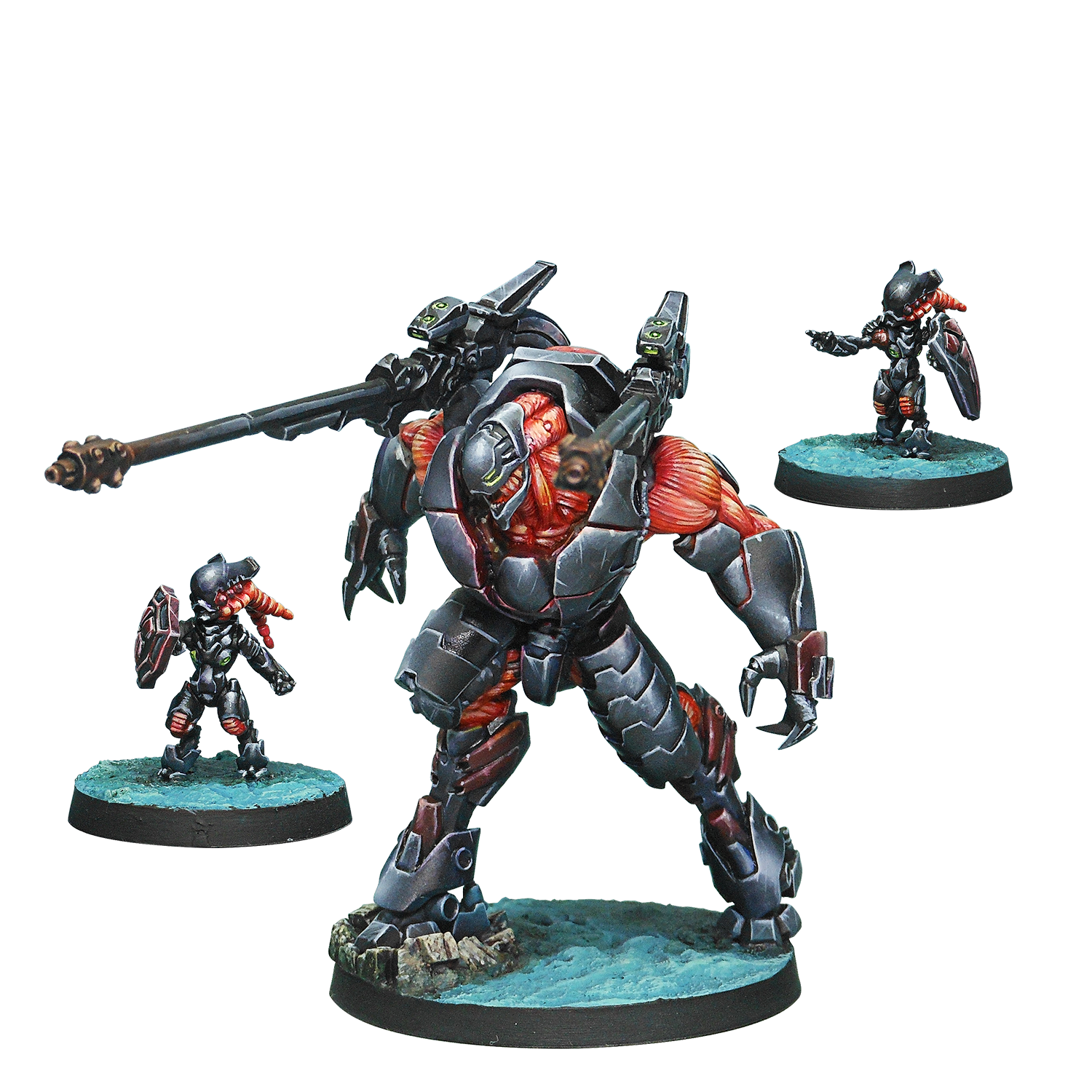 Infinity: Combined Army - Combined Army Overdron Batroids TAG Pack