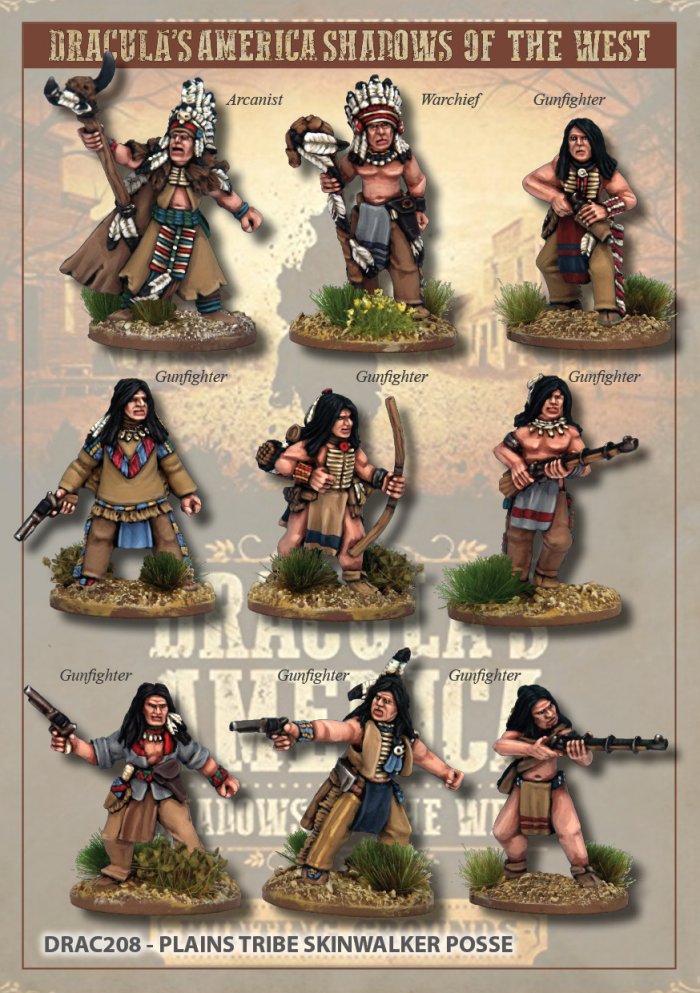 Dracula's America: Plain Tribe Skinwalker Posse - Warhaus
