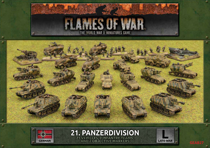 German - 21st Panzer Division - 80th Anniversary Army Deal (Ltd Ed)