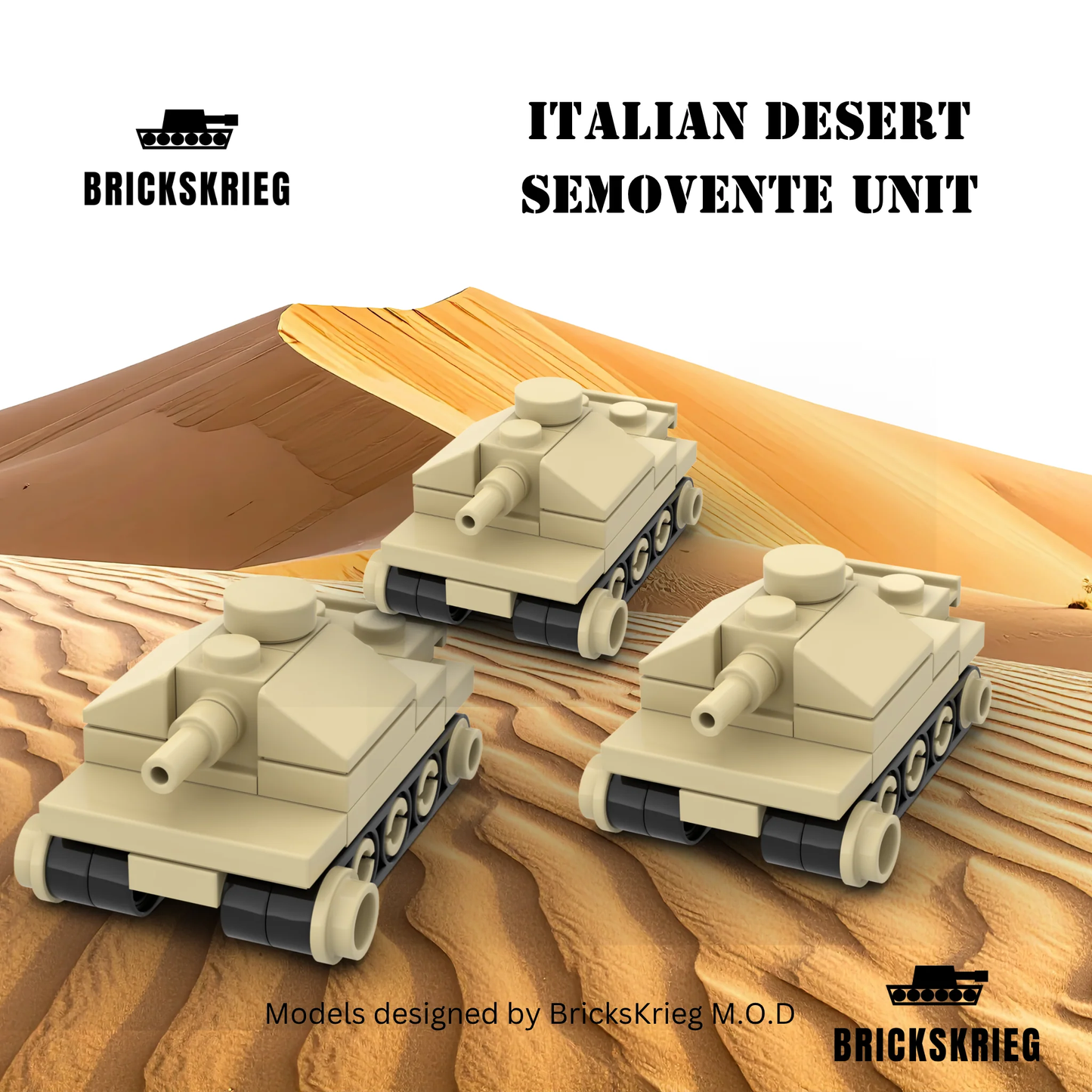 Brickskrieg: Desert Front - Battle in a Box