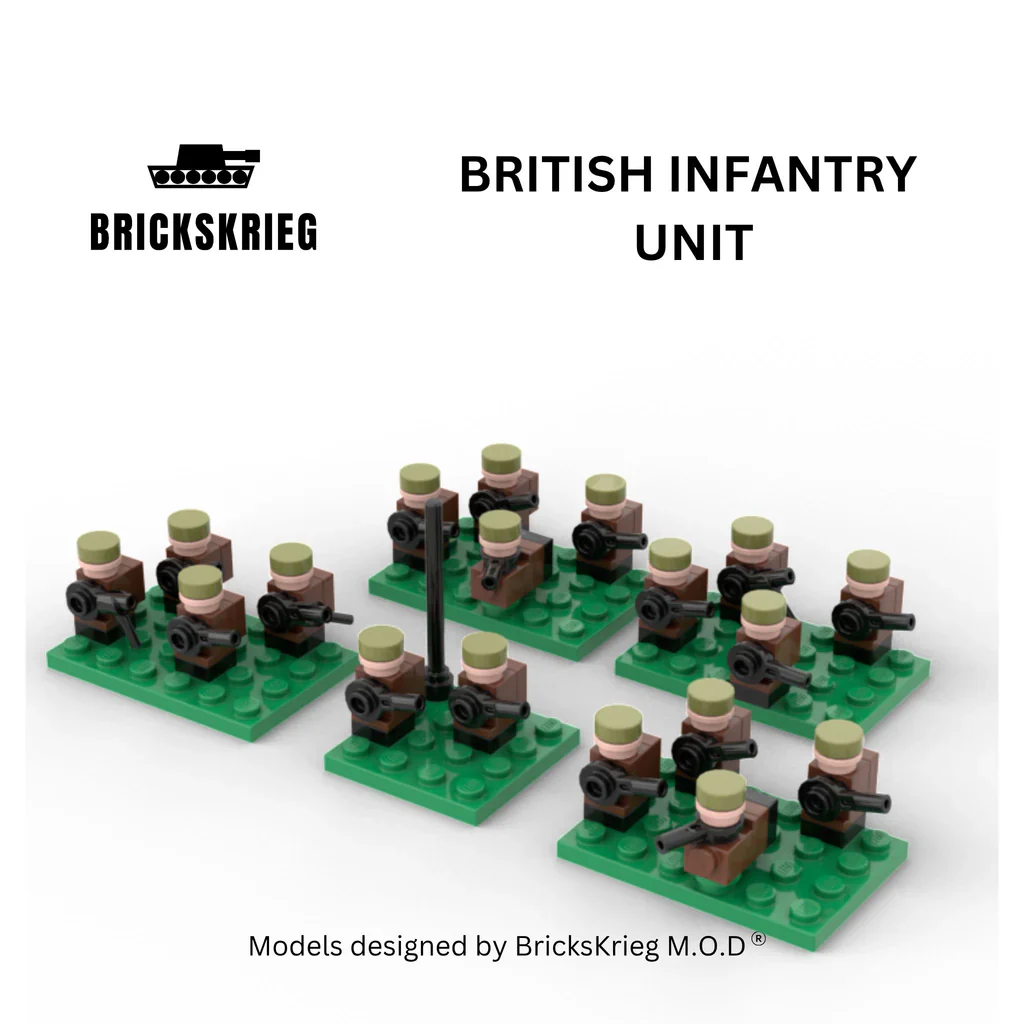 Brickskrieg: British Motorised Infantry Box Set