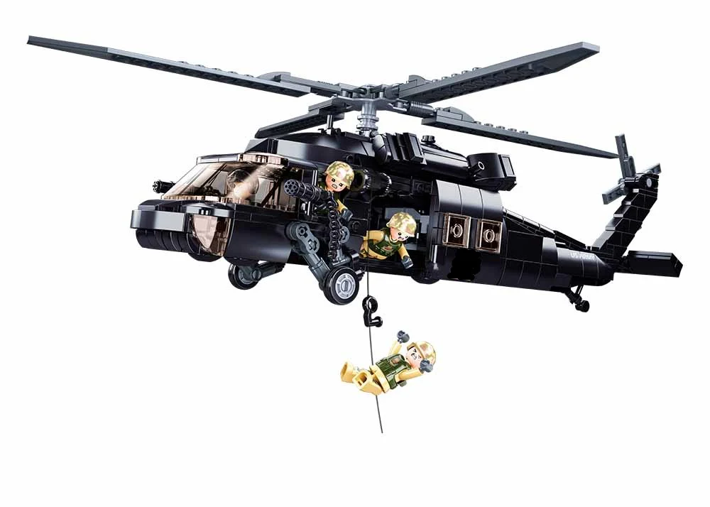Sluban: Helicopter Black Hawk