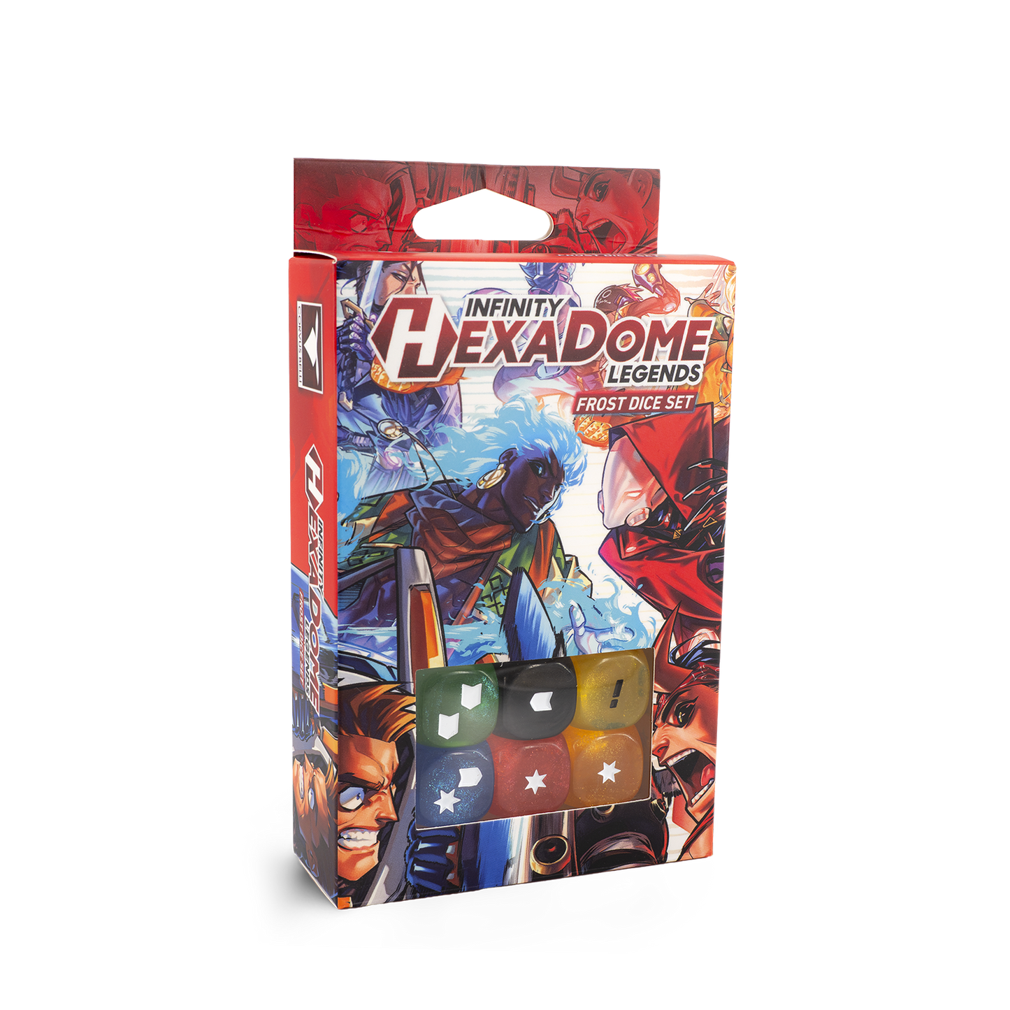 Infinity: HexaDome Legends - Frost Dice Set