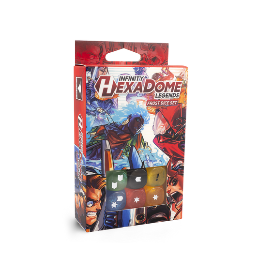 Infinity: HexaDome Legends - Frost Dice Set