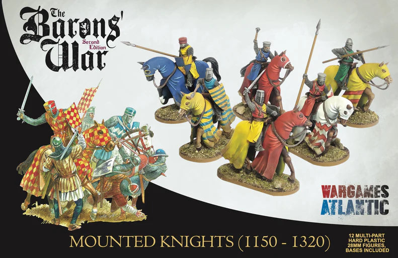Wargames Atlantic: The Baron's War - Mounted Knights (1150-1320)