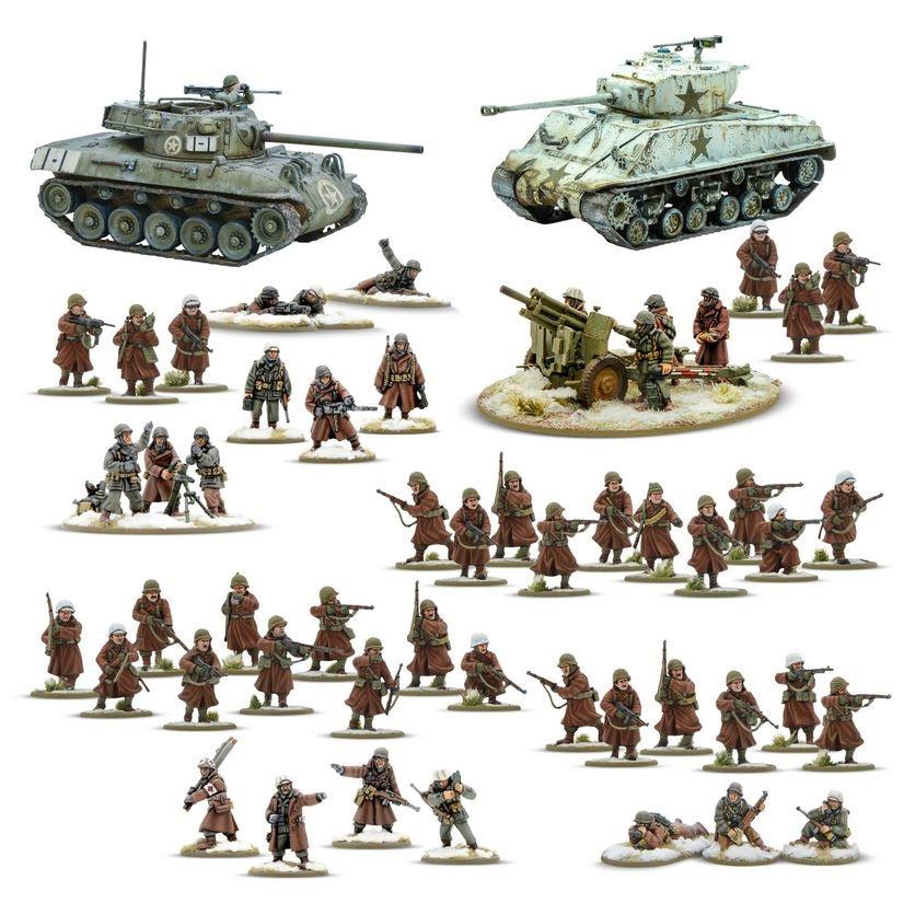 Bolt Action: Starter Army - US Army (Winter) - Warhaus