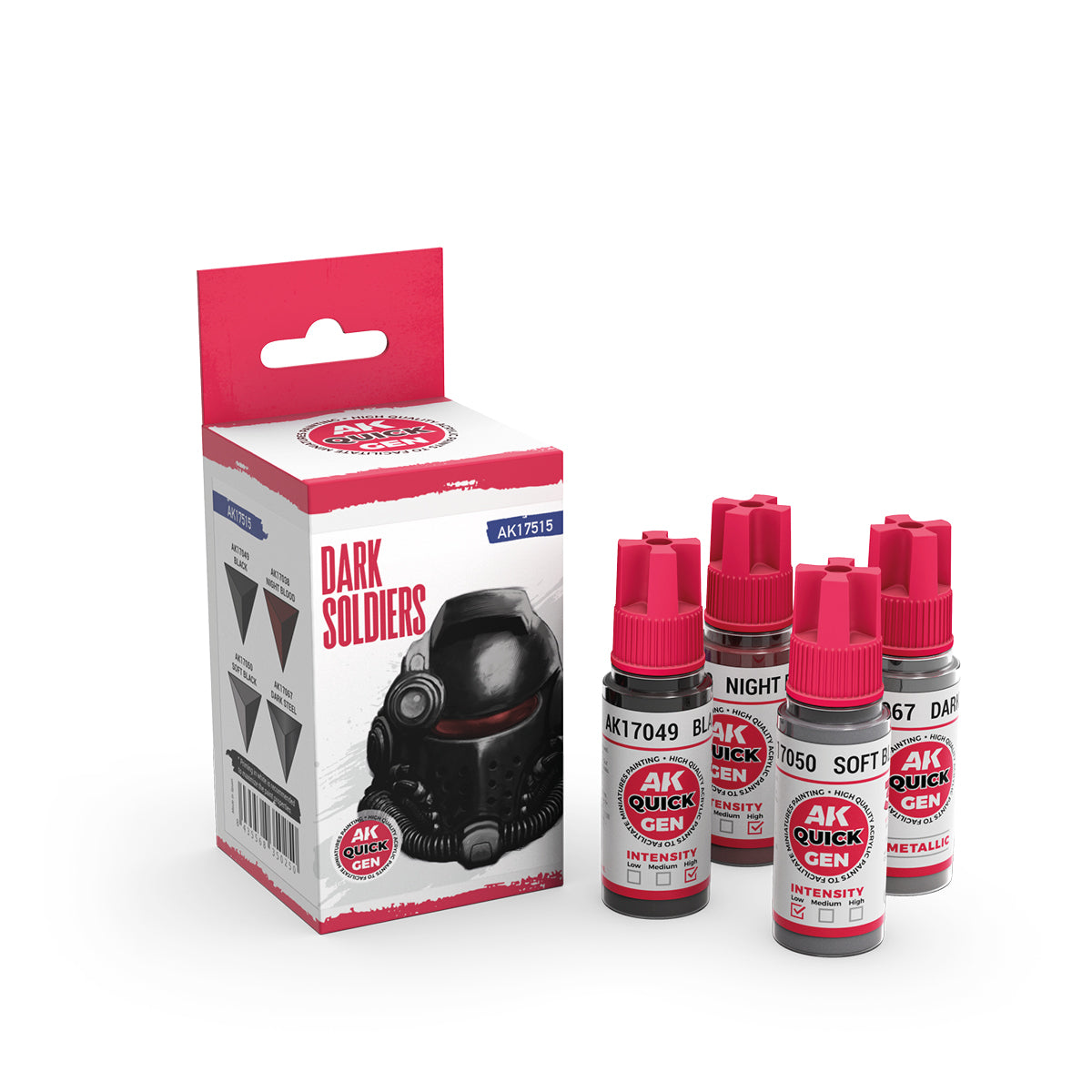 AK Interactive: Quick Gen Paints - Dark Soldiers