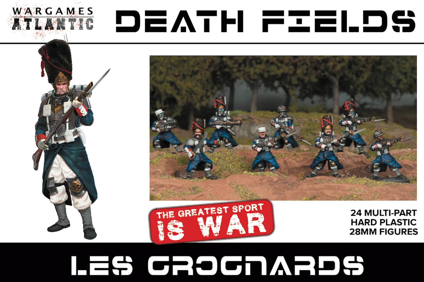 Wargames Atlantic: Death Fields - Les Grognards - Warhaus