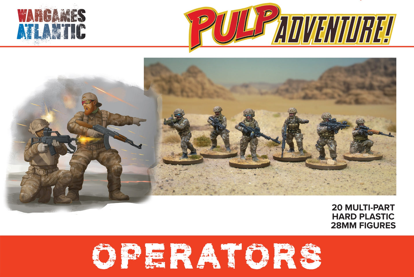 Wargames Atlantic: Pulp Adventure - Operators