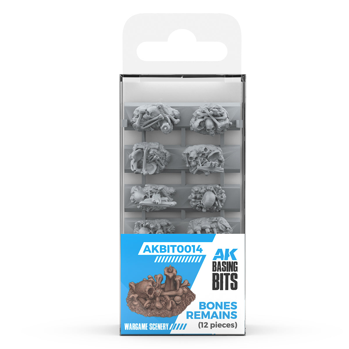 AK: Basing Bits - Bones Remains (12 Pieces)