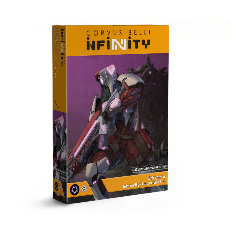 Infinity: Combined Army - Stingers, Security Tactical Unit - Warhaus