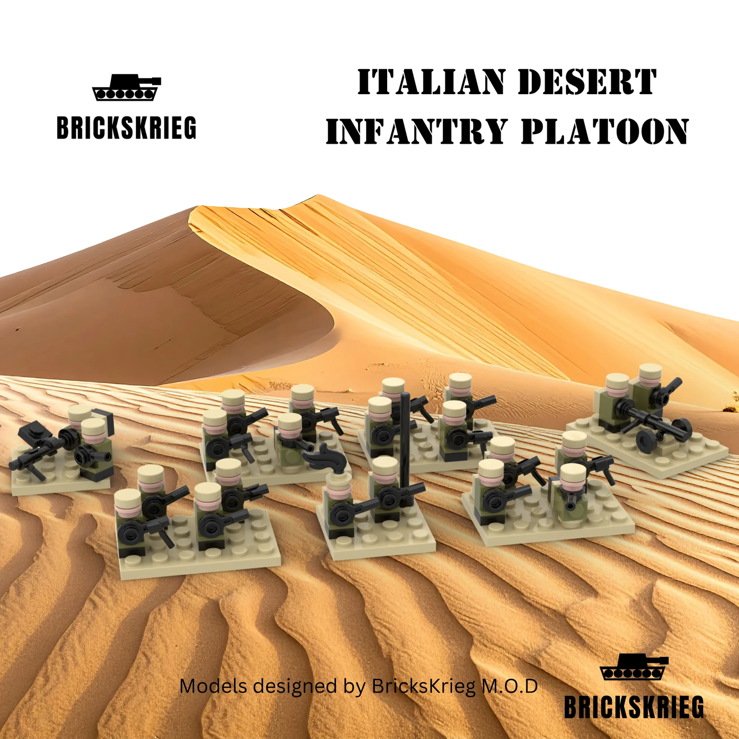 Brickskrieg: Desert Front - Battle in a Box