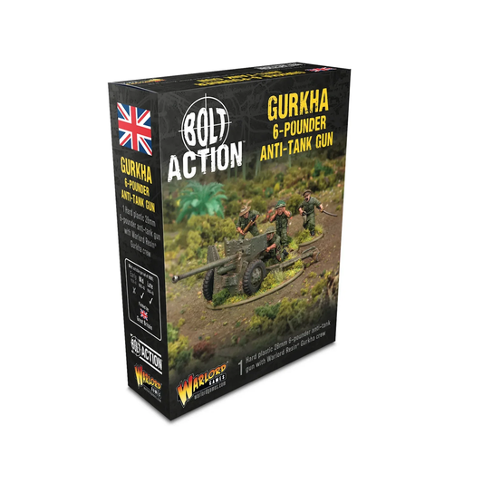 Bolt Action: Gurkha 6-Pounder Anti-Tank Gun