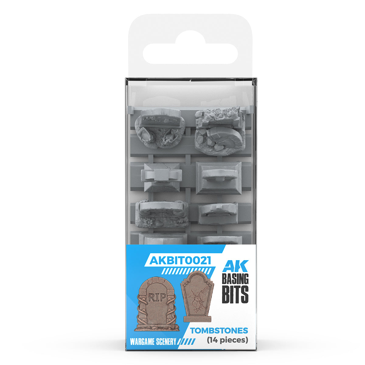 AK: Basing Bits - Tombstones (14 Pieces)