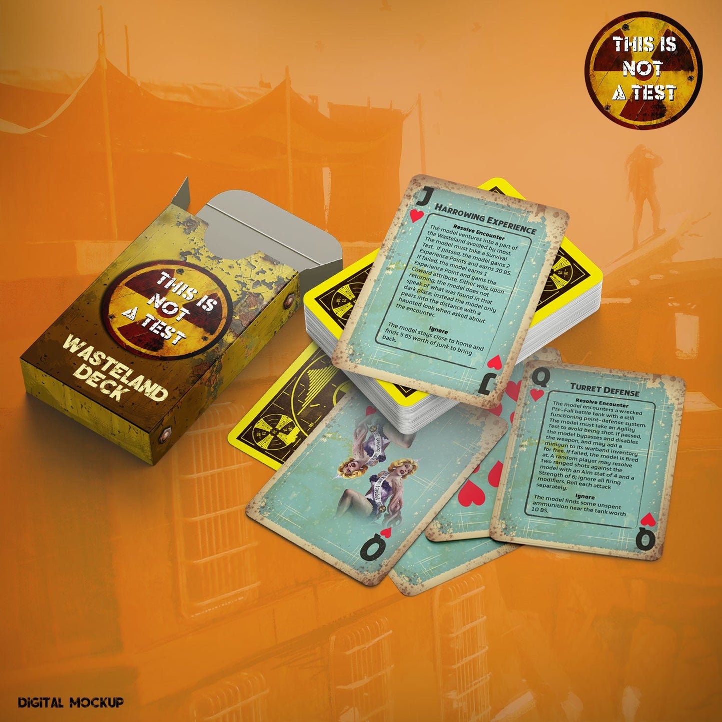 Black Site Studios: This Is Not a Test - Wasteland Deck