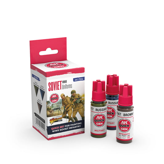 AK Interactive: Quick Gen Paints - Soviet Uniforms