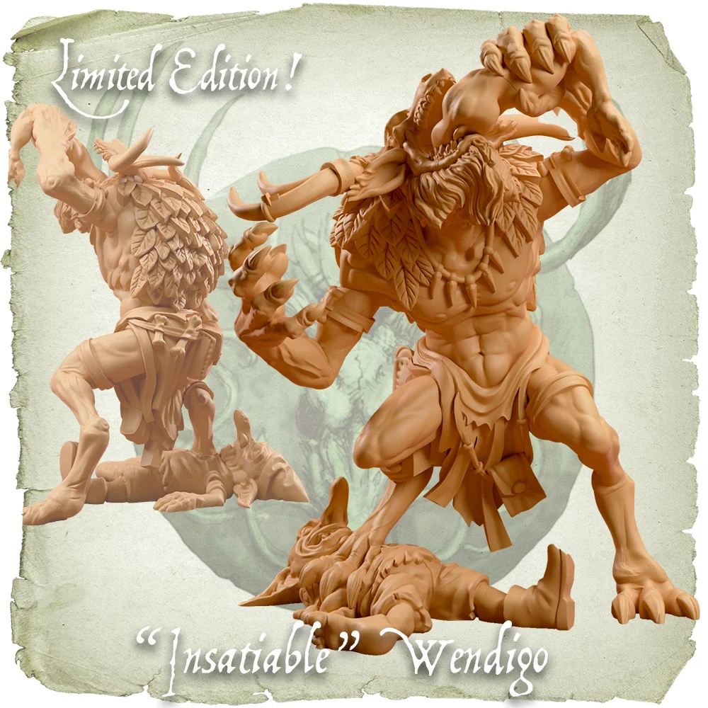 Moonstone: 'Insatiable' Wendigo (Limited Edition)